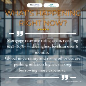 Read more about the article Mortgage rates are rising again