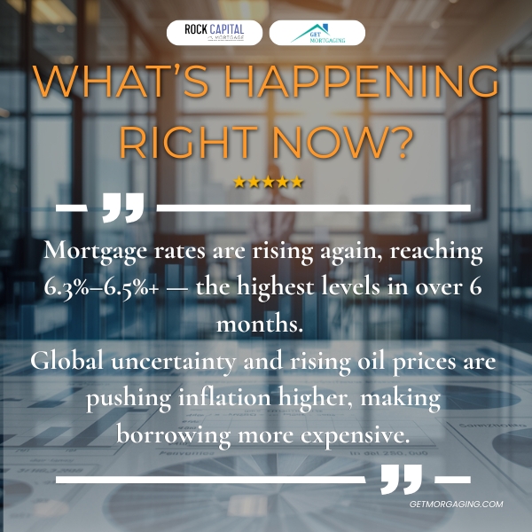 You are currently viewing Mortgage rates are rising again